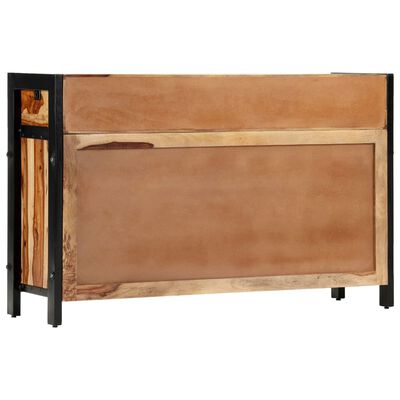 vidaXL Sideboard 120x35x75 cm Massivholz