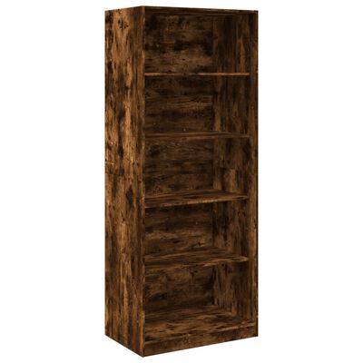 vidaXL Kleiderschrank Räuchereiche 80x50x200 cm Holzwerkstoffs