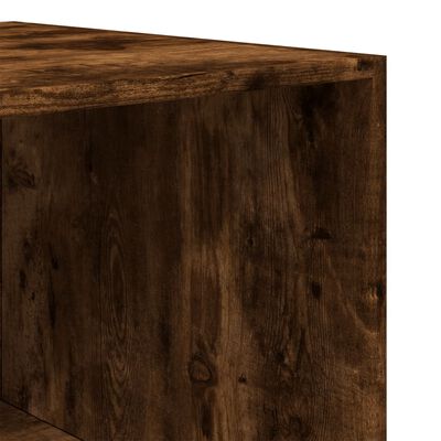 vidaXL Kleiderschrank Räuchereiche 80x50x200 cm Holzwerkstoffs