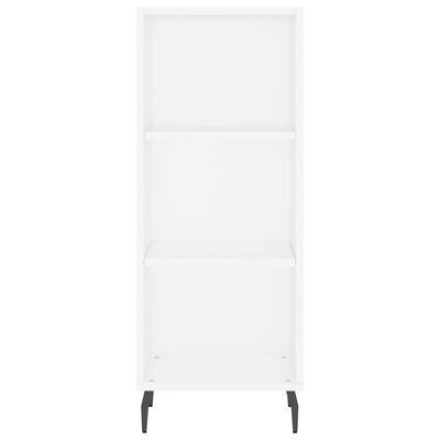 vidaXL Highboard Weiß 34,5x34x180 cm Holzwerkstoff