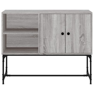 vidaXL Sideboard Grau Sonoma 100x40x79,5 cm Holzwerkstoff