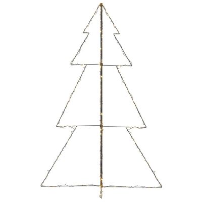 vidaXL Weihnachtsbaum in Kegelform 240 LEDs Indoor Outdoor 118x180 cm