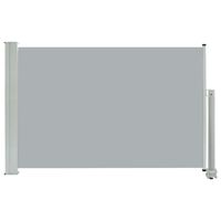 vidaXL Ausziehbare Seitenmarkise 60×300 cm Grau