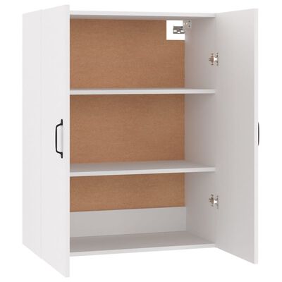 vidaXL Hängeschrank Weiß 69,5x34x90 cm Holzwerkstoff