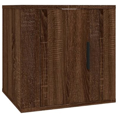 vidaXL TV-Wandschrank Braun Eichen-Optik 40x34,5x40 cm