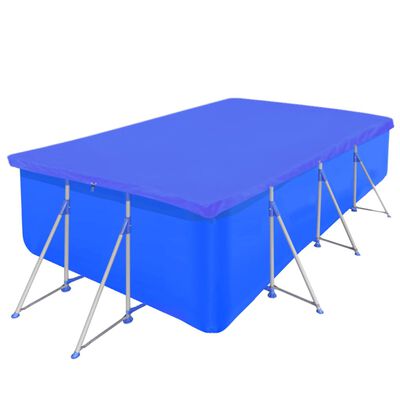 vidaXL Poolabdeckung PE Rechteckig 90 g/qm 540x270 cm