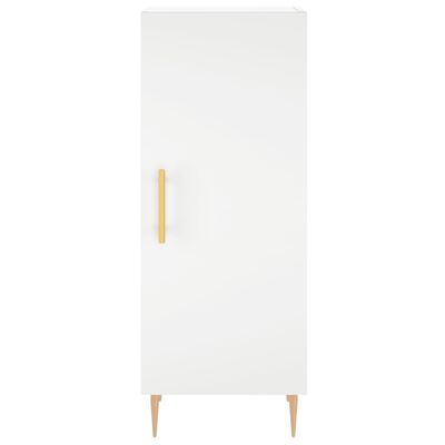 vidaXL Highboard Weiß 34,5x34x180 cm Holzwerkstoff