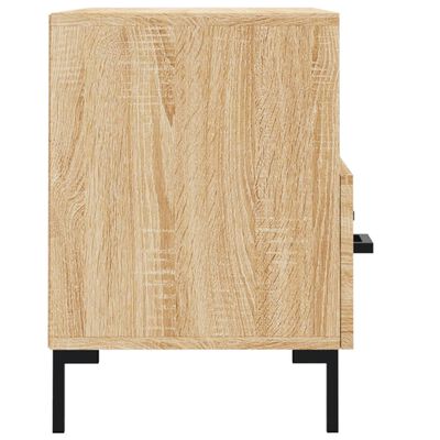 vidaXL TV-Schrank Sonoma-Eiche 80x36x50 cm Holzwerkstoff