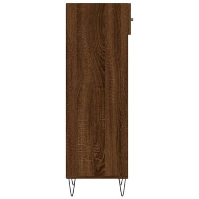 vidaXL Schuhschrank Braun Eichen-Optik 30x35x105 cm Holzwerkstoff