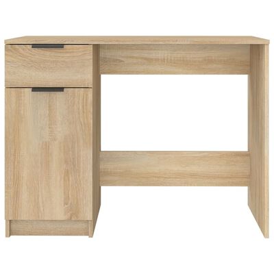 vidaXL Schreibtisch Sonoma-Eiche 100x50x75 cm Holzwerkstoff