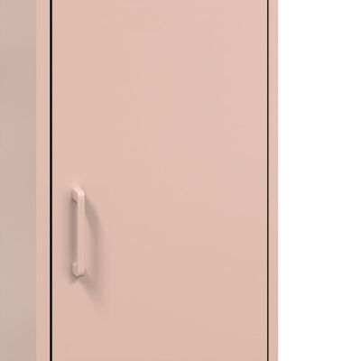 vidaXL Highboard Rosa 36x39x113 cm Stahl