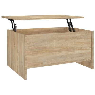 vidaXL Couchtisch Sonoma-Eiche 80x55,5x41,5 cm Holzwerkstoff