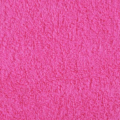 vidaXL Premium-Duschtücher SOLUND 10 Stk. Rosa 70x140 cm 600 g/m²