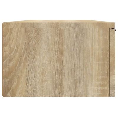 vidaXL Wandschränke 2 Stk. Sonoma-Eiche 68x30x20 cm Holzwerkstoff