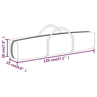 vidaXL Partyzelt Faltbar Creme 3x3 m