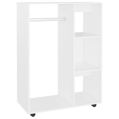 vidaXL Kleiderschrank Weiß 80x40x110 cm Holzwerkstoff