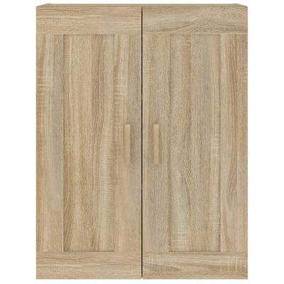 vidaXL Wandschrank Sonoma-Eiche 69,5x32,5x90 cm Holzwerkstoff