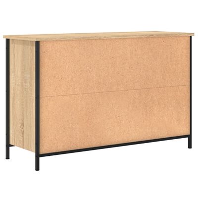 vidaXL TV-Schrank Sonoma-Eiche 100x35x65 cm Holzwerkstoff