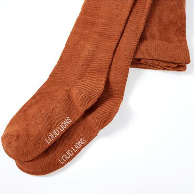 Kinderstrumpfhose Cognac 92