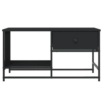 vidaXL Couchtisch Schwarz 85,5x51x45 cm Holzwerkstoff