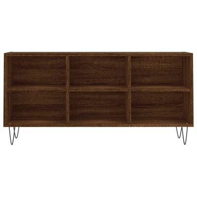 vidaXL TV-Schrank Braun Eichen-Optik 103,5x30x50 cm Holzwerkstoff