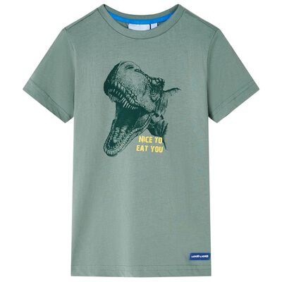 Kinder-T-Shirt Khaki 104