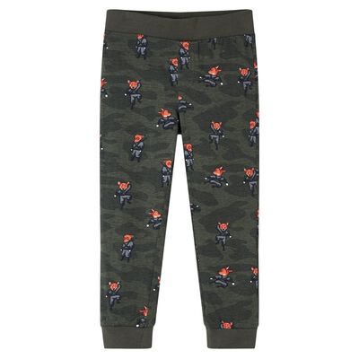 Kinderpyjama mit Langen Ärmeln Khaki 116