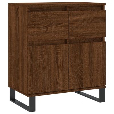 vidaXL Sideboard Braun Eichen-Optik 60x35x70 cm Holzwerkstoff