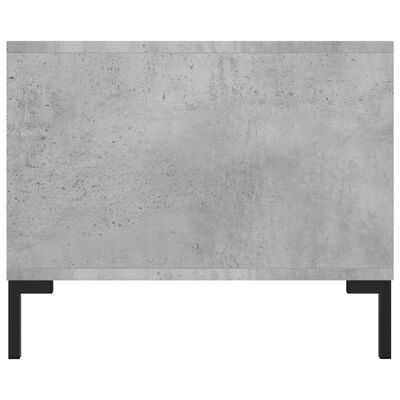 vidaXL Couchtisch Betongrau 102x50x40 cm Holzwerkstoff