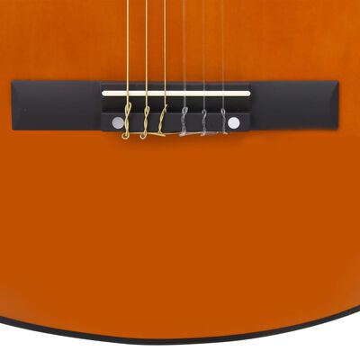 vidaXL 8-tlg. Klassische Gitarre Set für Anfänger 1/2 34"