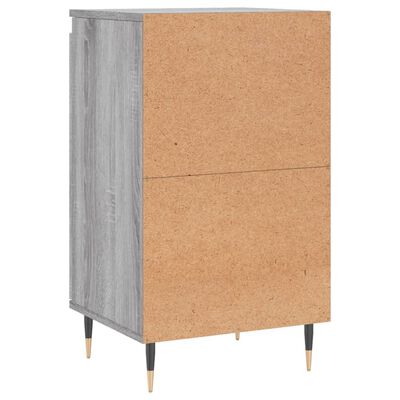 vidaXL Sideboards 2 Stk. Grau Sonoma 40x35x70 cm Holzwerkstoff