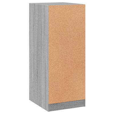 vidaXL Kleiderschrank Grau Sonoma 48x41x102 cm Holzwerkstoff