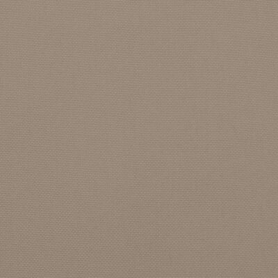 vidaXL Gartenbank-Auflage Taupe 150x50x3 cm Oxford-Gewebe