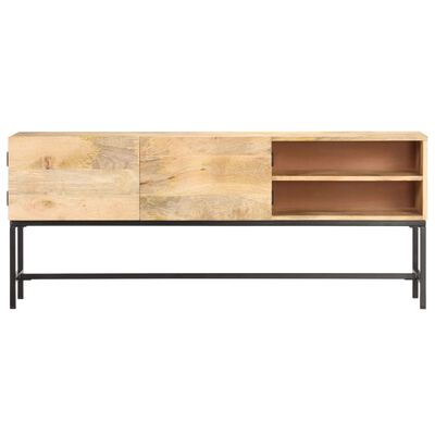 vidaXL Sideboard 145x30x60 cm Mango Massivholz