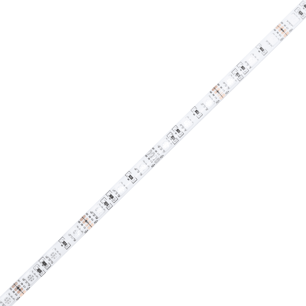 vidaXL LED Kopfteil Hellgrau 200x5x118/128 cm Samt