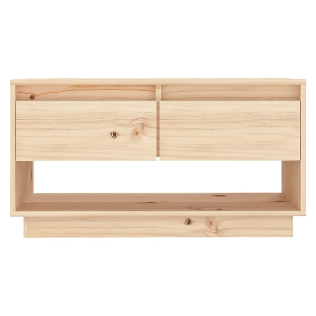 vidaXL TV-Schrank 74x34x40 cm Massivholz Kiefer