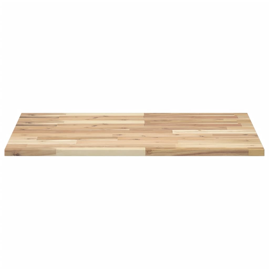 vidaXL Waschtischplatte Unbehandelt 100x60x2 cm Massivholz Akazie