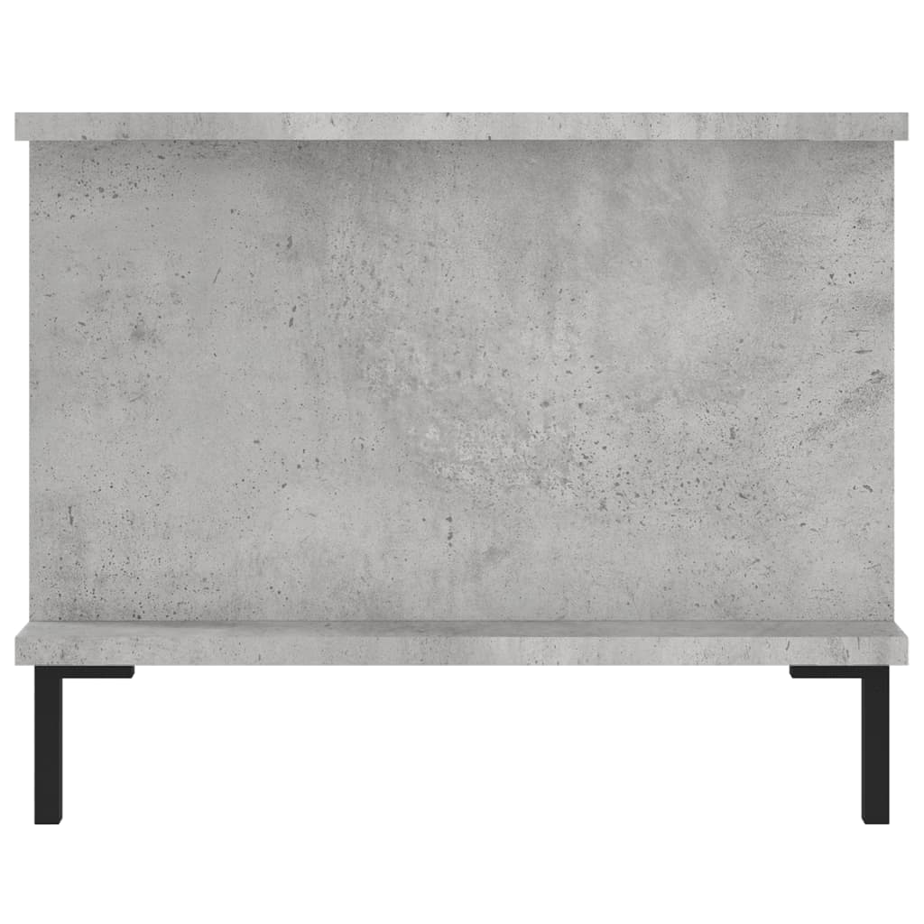 vidaXL Couchtisch Betongrau 90x50x40 cm Holzwerkstoff