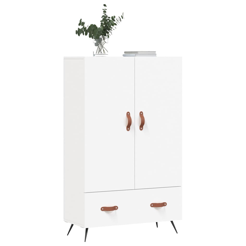 vidaXL Highboard Weiß 69,5x31x115 cm Holzwerkstoff