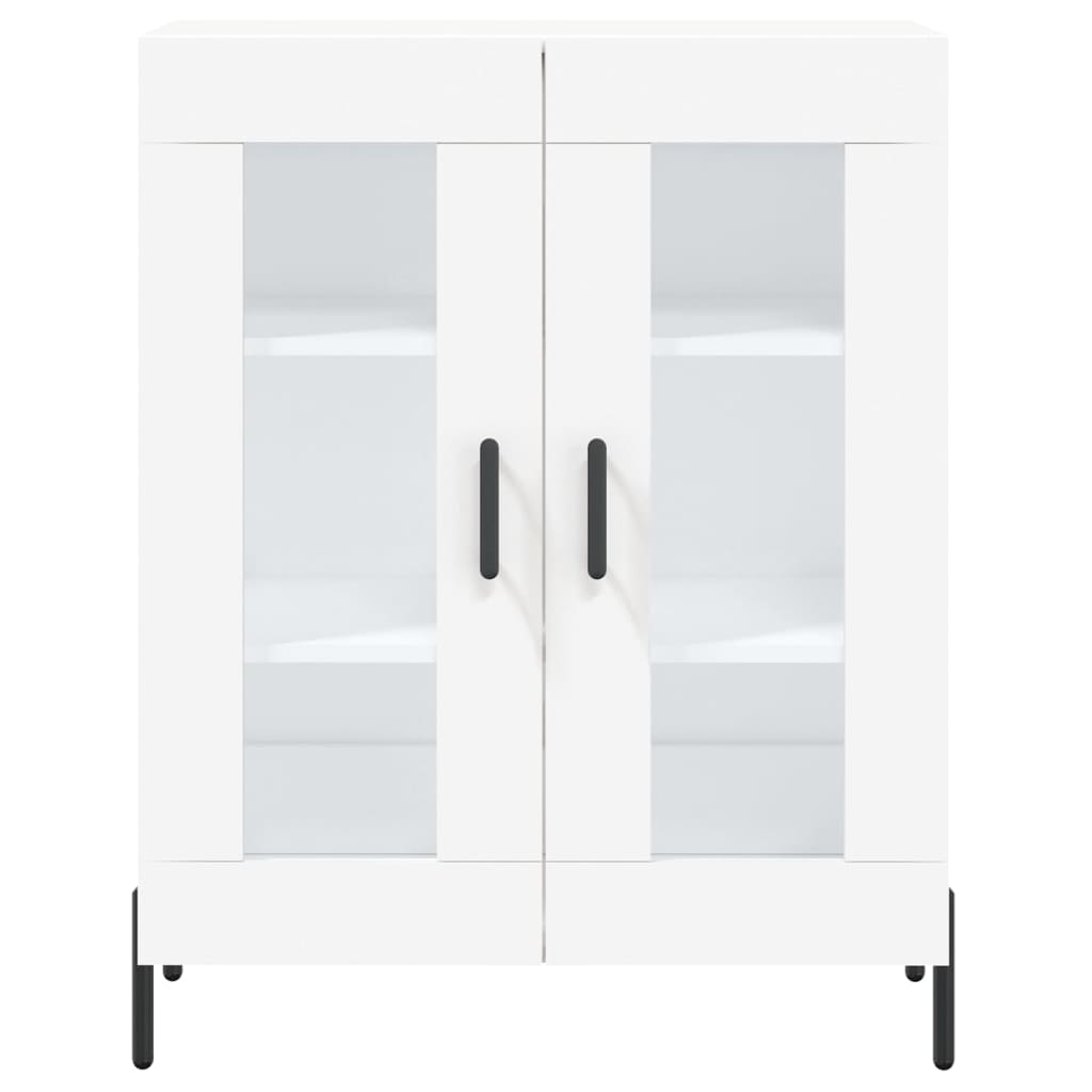 vidaXL Highboard Weiß 69,5x34x180 cm Holzwerkstoff