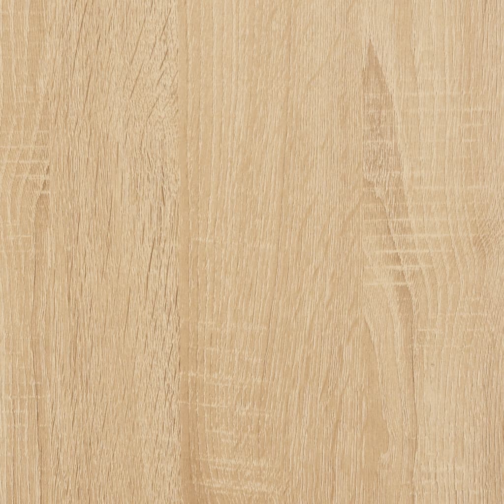 vidaXL Konsolentisch Sonoma-Eiche 100x35,5x75 cm Holzwerkstoff