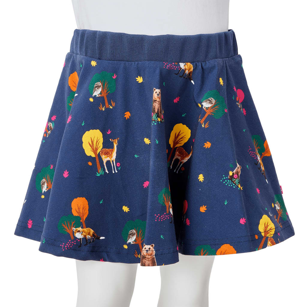 Kinderrock Marineblau 140