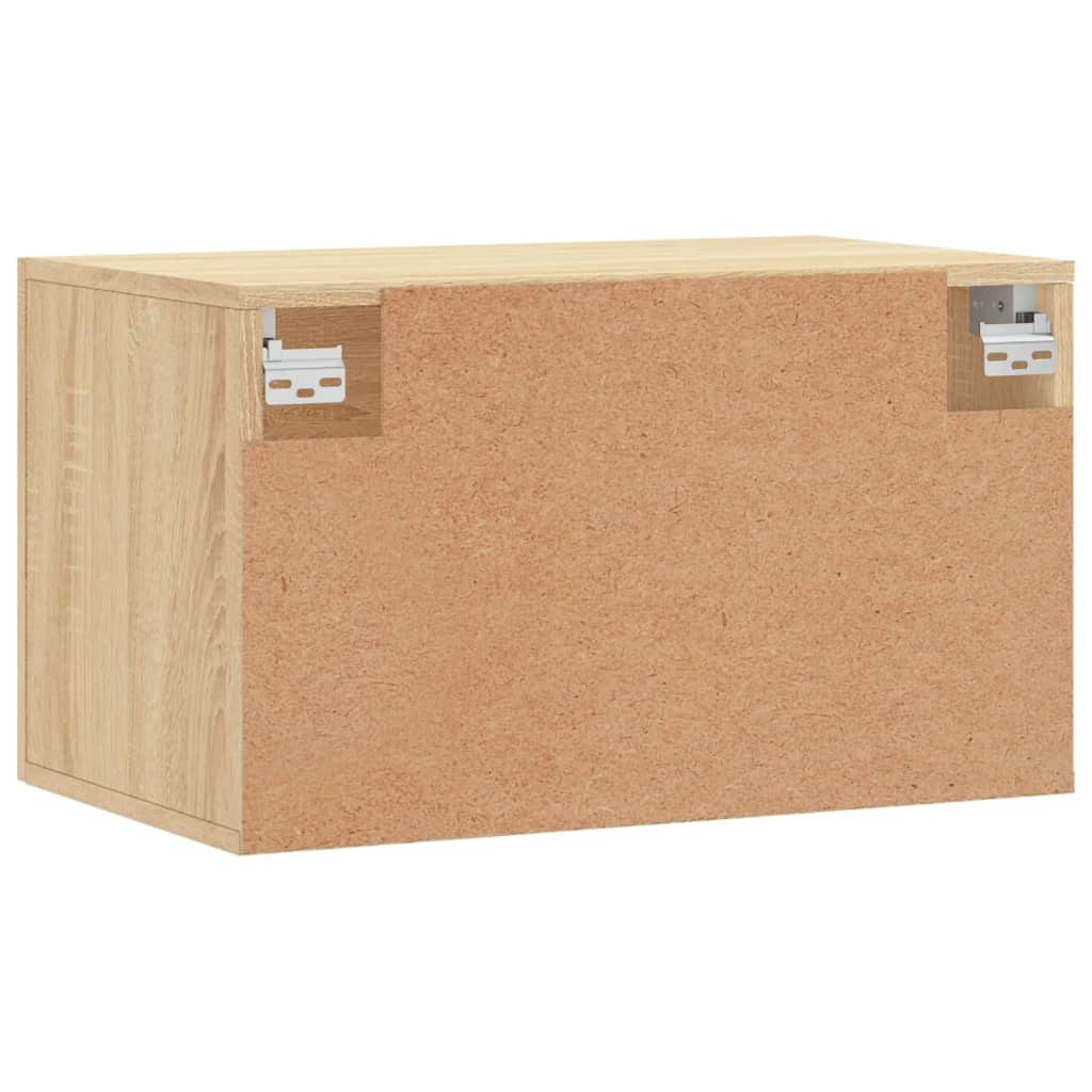 vidaXL Wandschrank Sonoma-Eiche 60x36,5x35 cm Holzwerkstoff