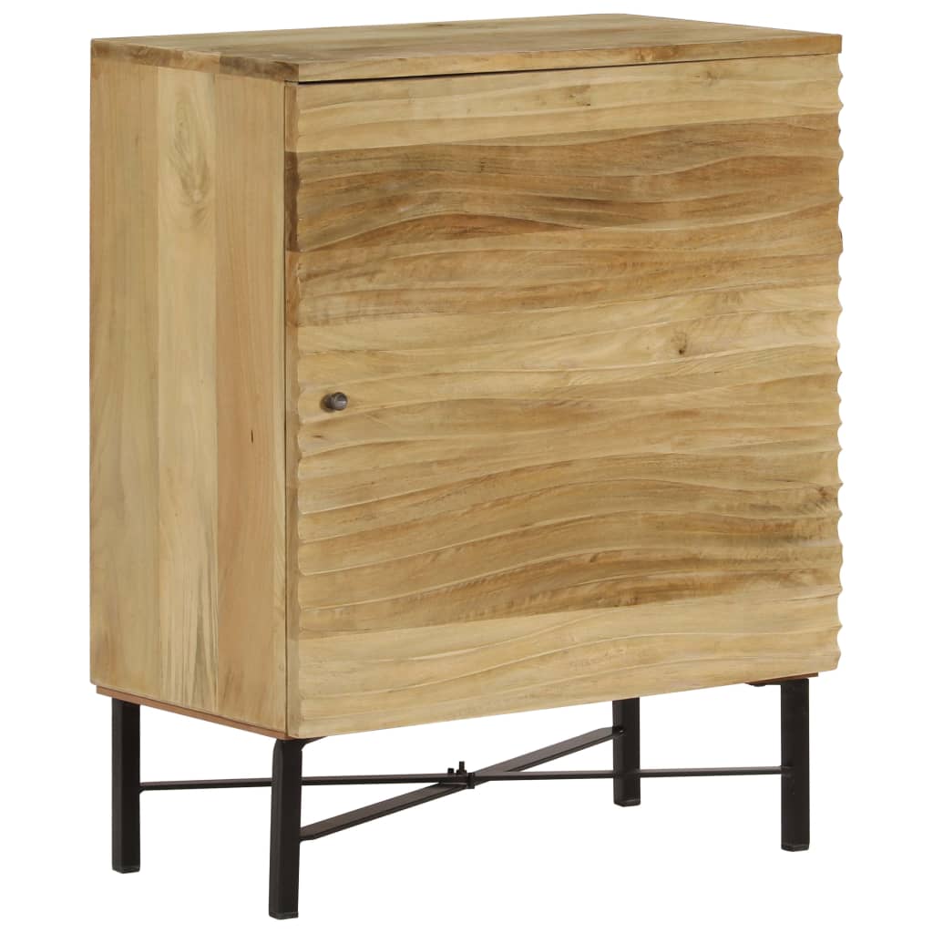 vidaXL Sideboard Massivholz Mango 60x35x75 cm