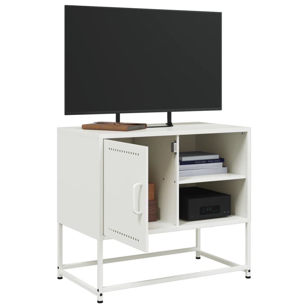 vidaXL TV-Schrank Olivgrün 100,5x39x60,5 cm Stahl