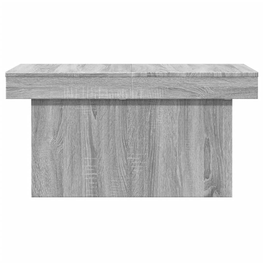 vidaXL Couchtisch Grau Sonoma 100x55x40 cm Holzwerkstoff