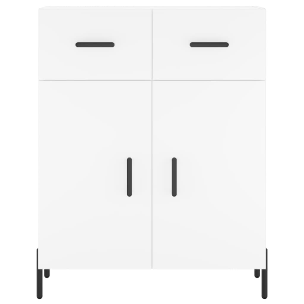 vidaXL Highboard Weiß 69,5x34x180 cm Holzwerkstoff