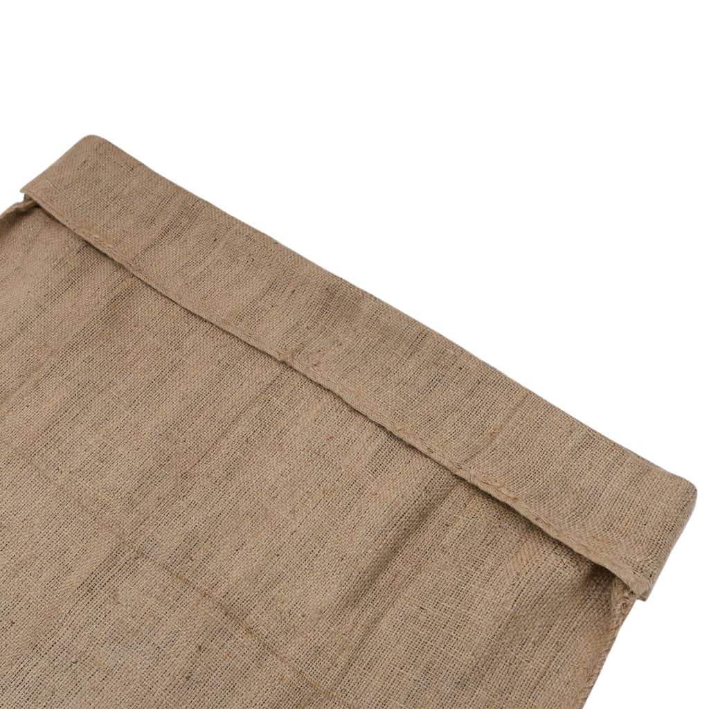 vidaXL Jutesäcke 10 Stk. 100x110 cm 100% Jute 340 g/m²