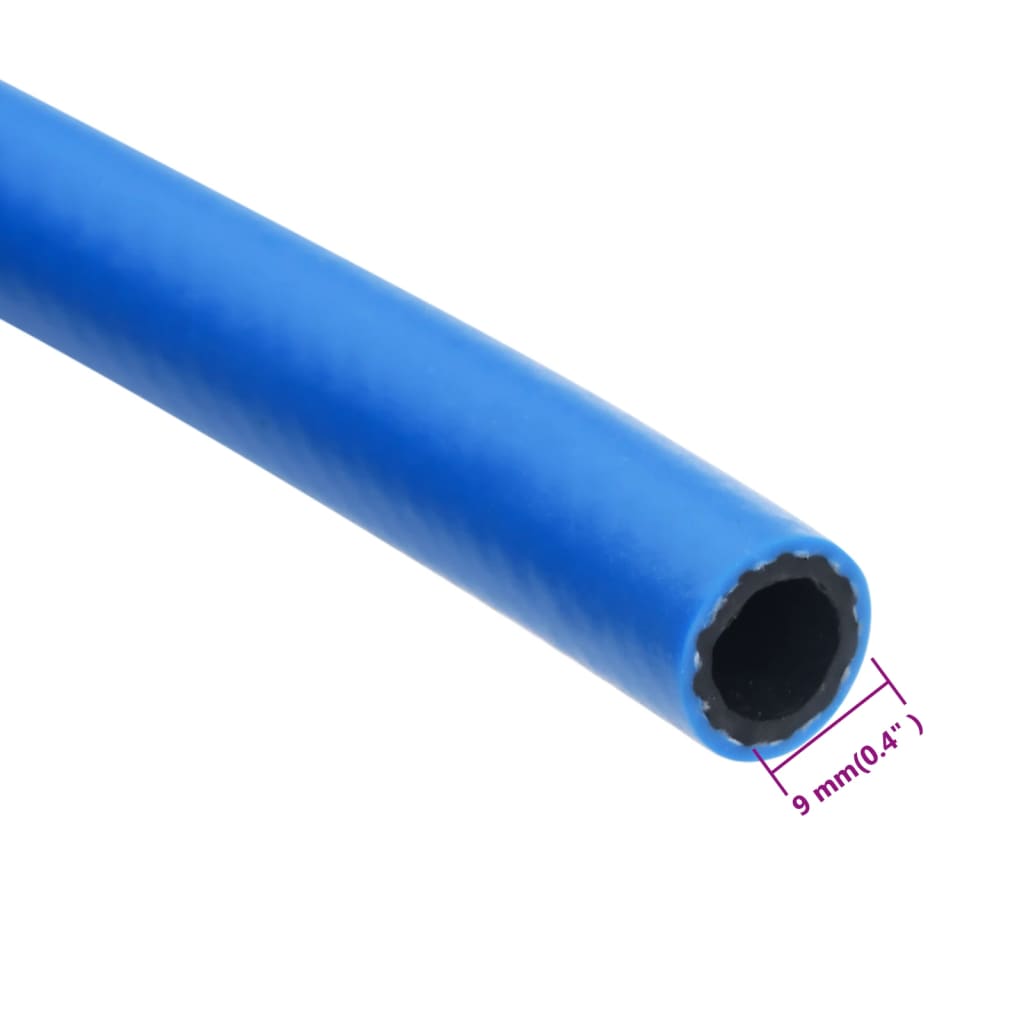 vidaXL Luftschlauch Blau 0,6" 5 m PVC