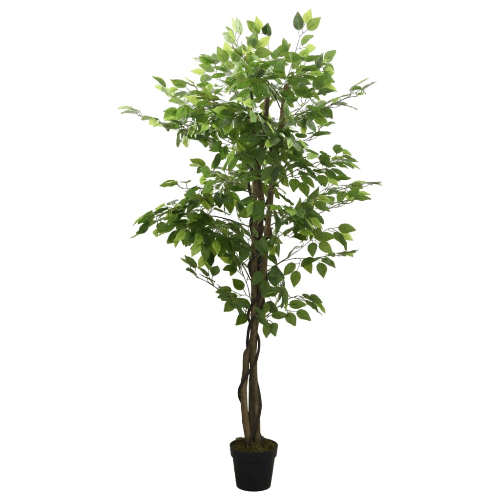 vidaXL Ficusbaum Künstlich 1008 Blätter 180 cm Grün